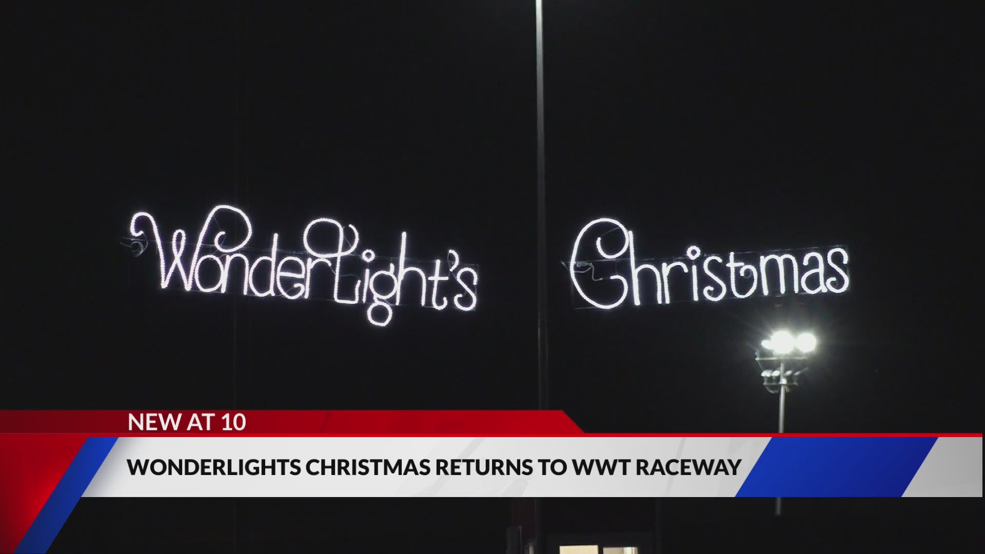 Wonderlights Christmas returns to raceway FOX 2