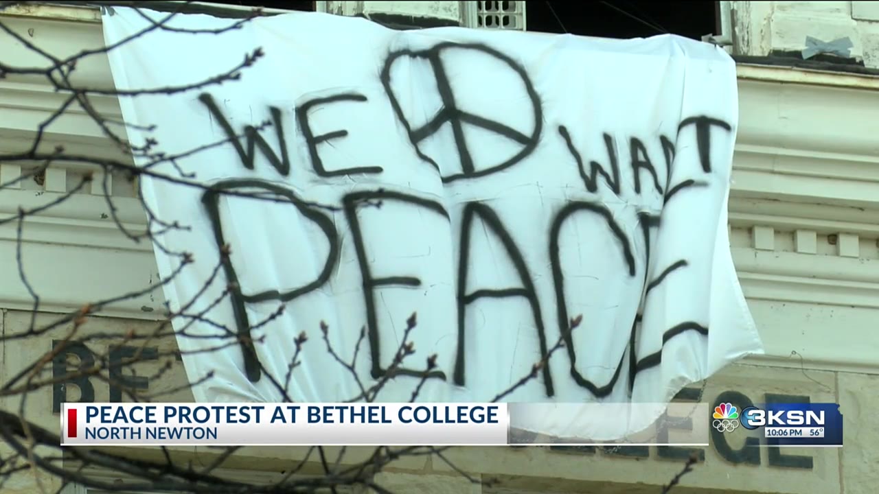 Peace protest at Bethel College to remember those killed in Gaza and Israel  – KSN-TV