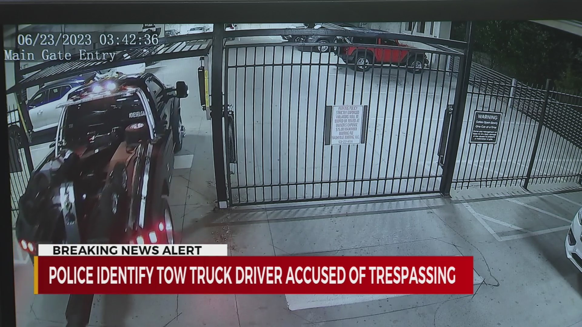 Police identify tow truck driver accused of trespassing – WKRN News 2