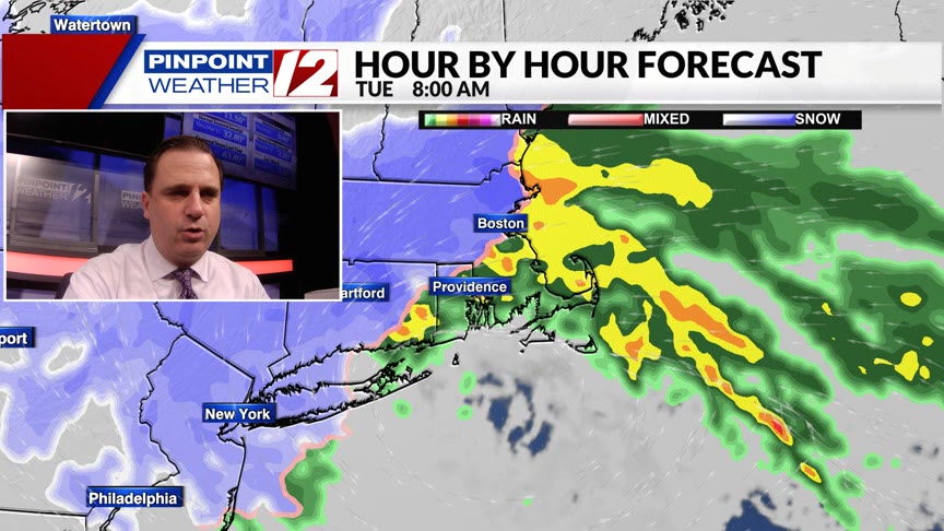 Weather Alert: Nice Today; Rain, Wind and Snow Mon-Wed – WPRI.com