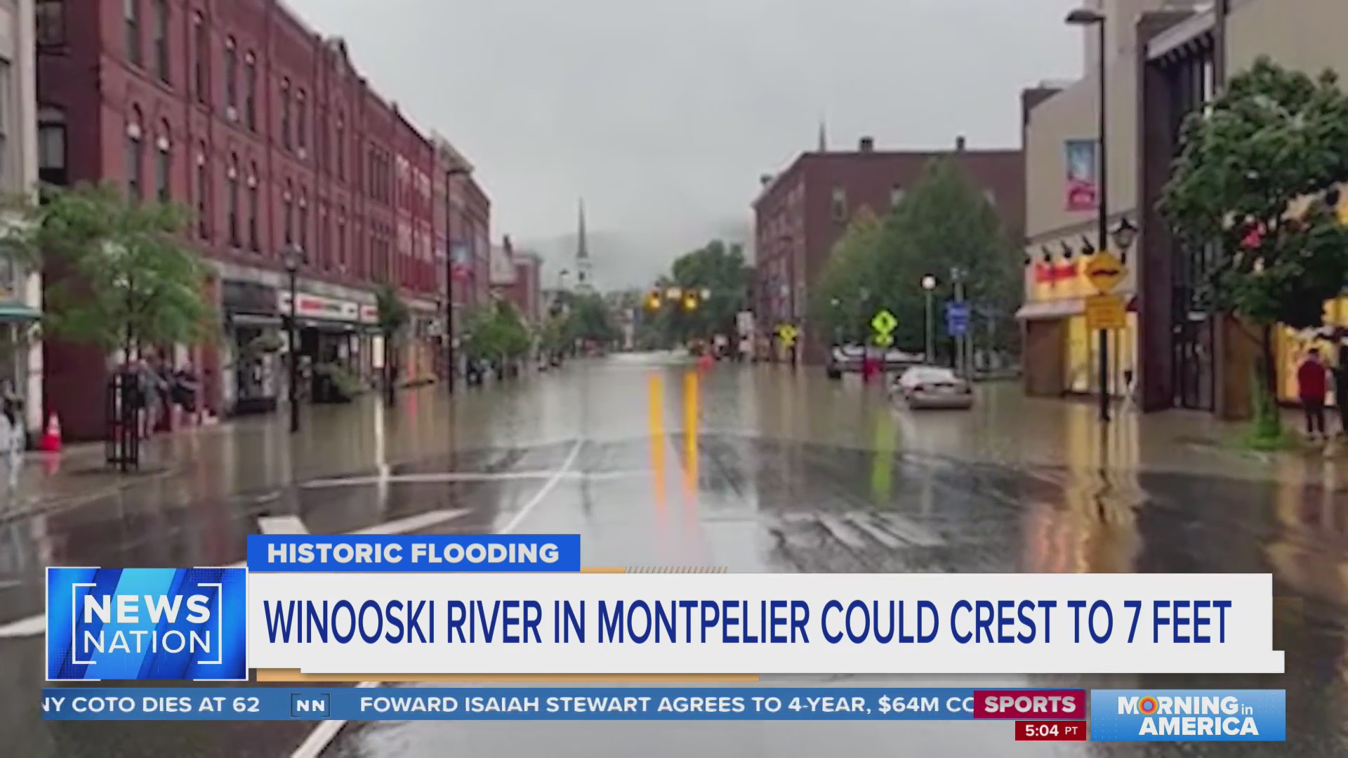 Severe flooding across Northeast kills 1 as rescuers brace for more ...
