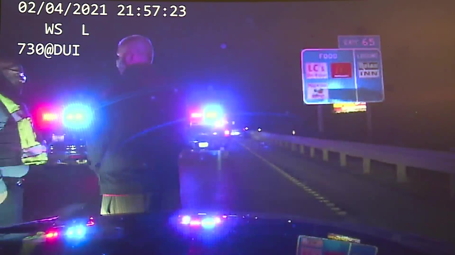 Dash cam video released in DUI crash involving ex-Chiefs coach Britt ...