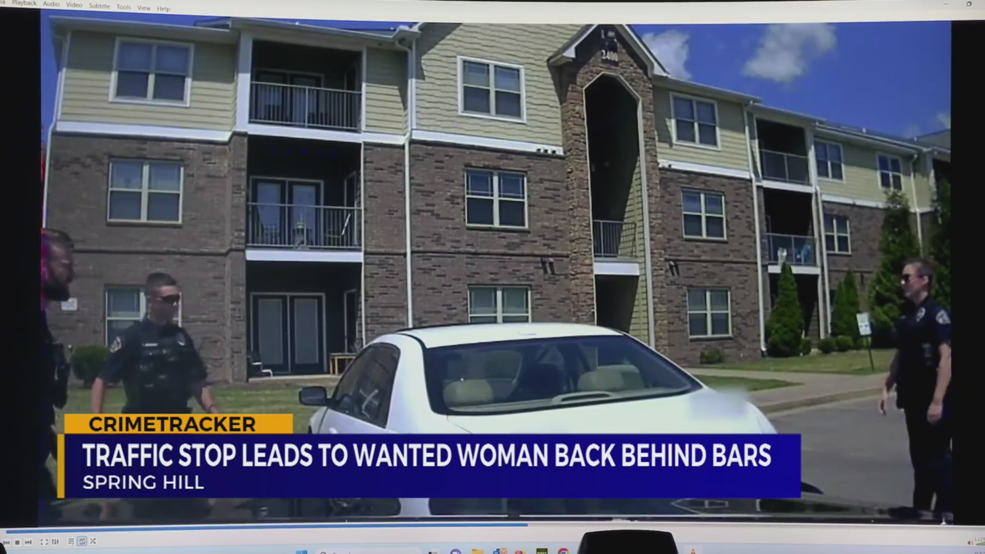 Spring Hill traffic stop leads to wanted woman back behind bars – WKRN ...