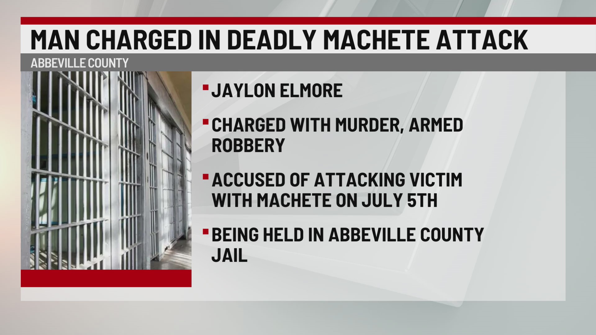 18-year-old accused of killing person with machete in Abbeville robbery ...