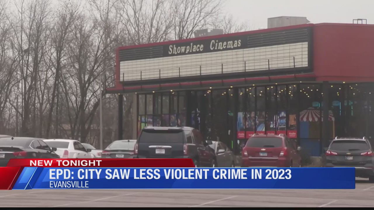 EPD Evansville Saw Less Violent Crime in 2023 Eyewitness News (WEHT