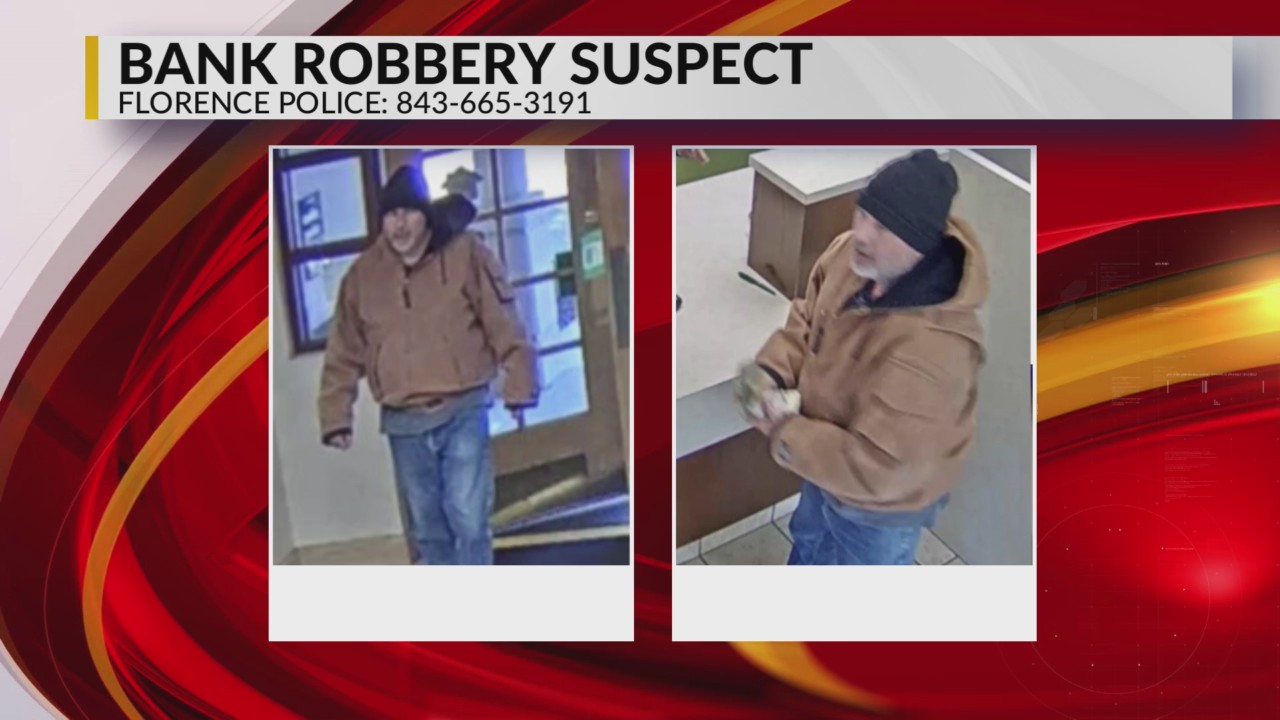 Florence police look for suspect in robbery at TD Bank branch – WBTW