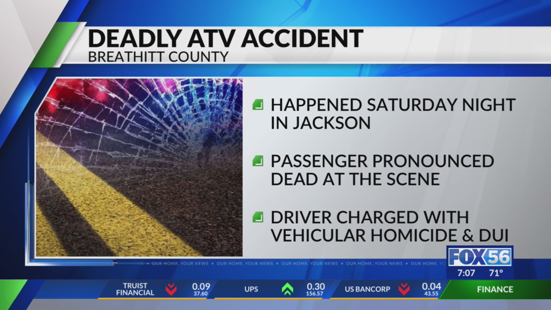 Man arrested on DUI charges after Lexington woman killed in ATV crash ...