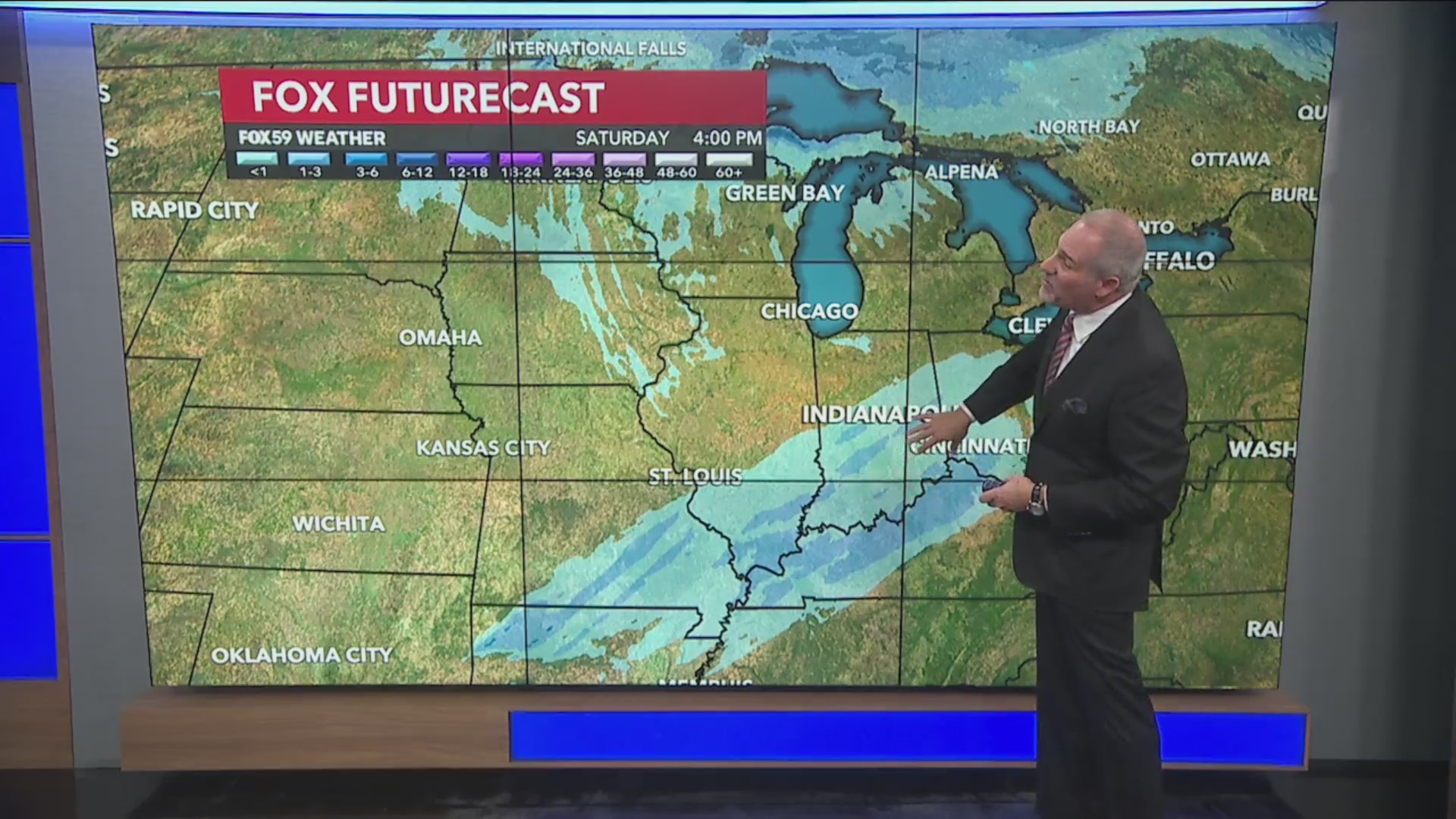 Snow to fall on Saturday in central Indiana – Fox 59