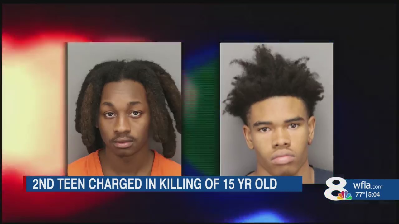2nd teen charged with 15-year-old’s murder in St. Pete – WFLA