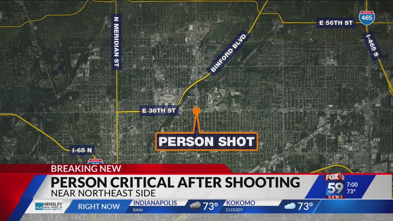 Person shot, critically hurt on Indy’s northeast side – Fox 59