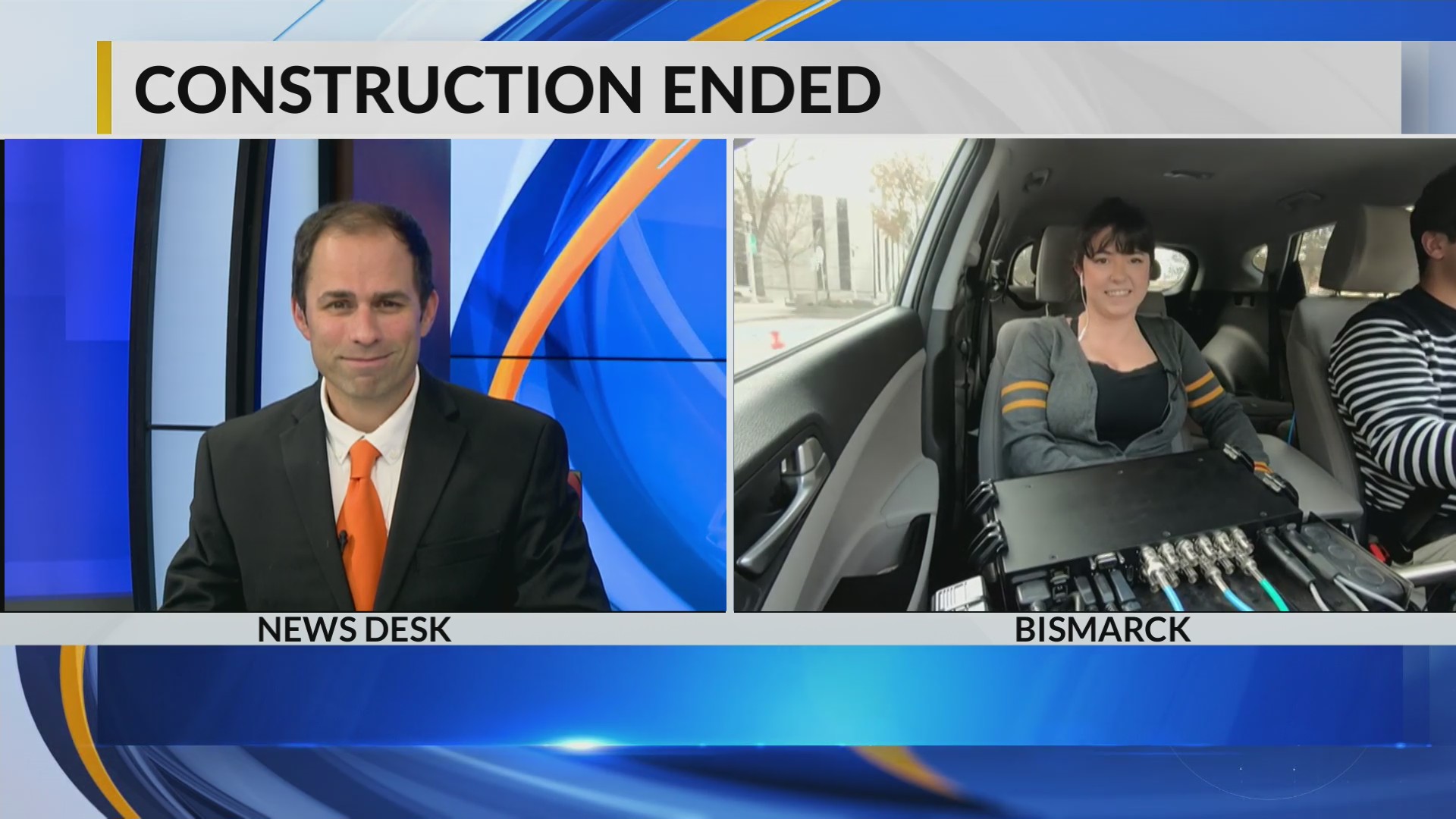 Bismarck construction has ended KX NEWS