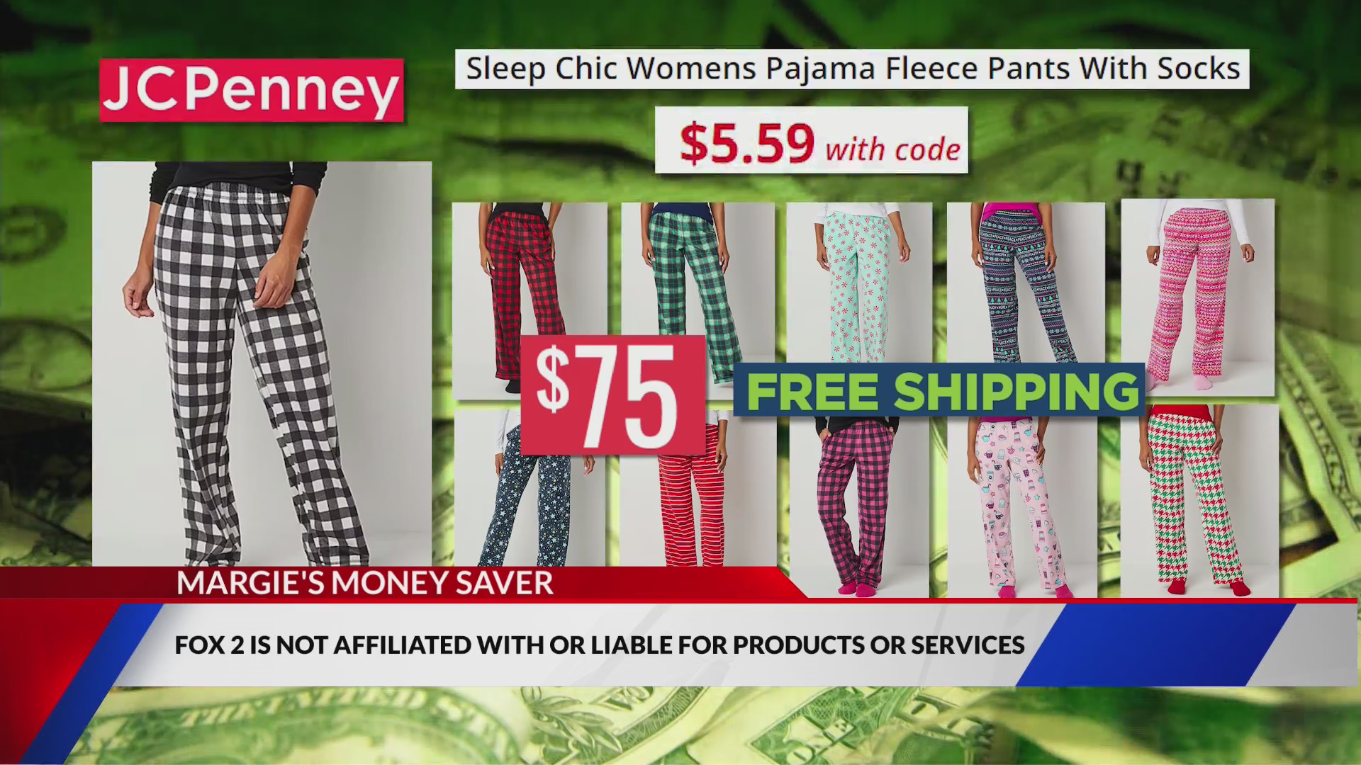 Money Saver Get comfy and save on fleece pajama pants and socks at Money Saver Get comfy and save on fleece pajama pants and socks at