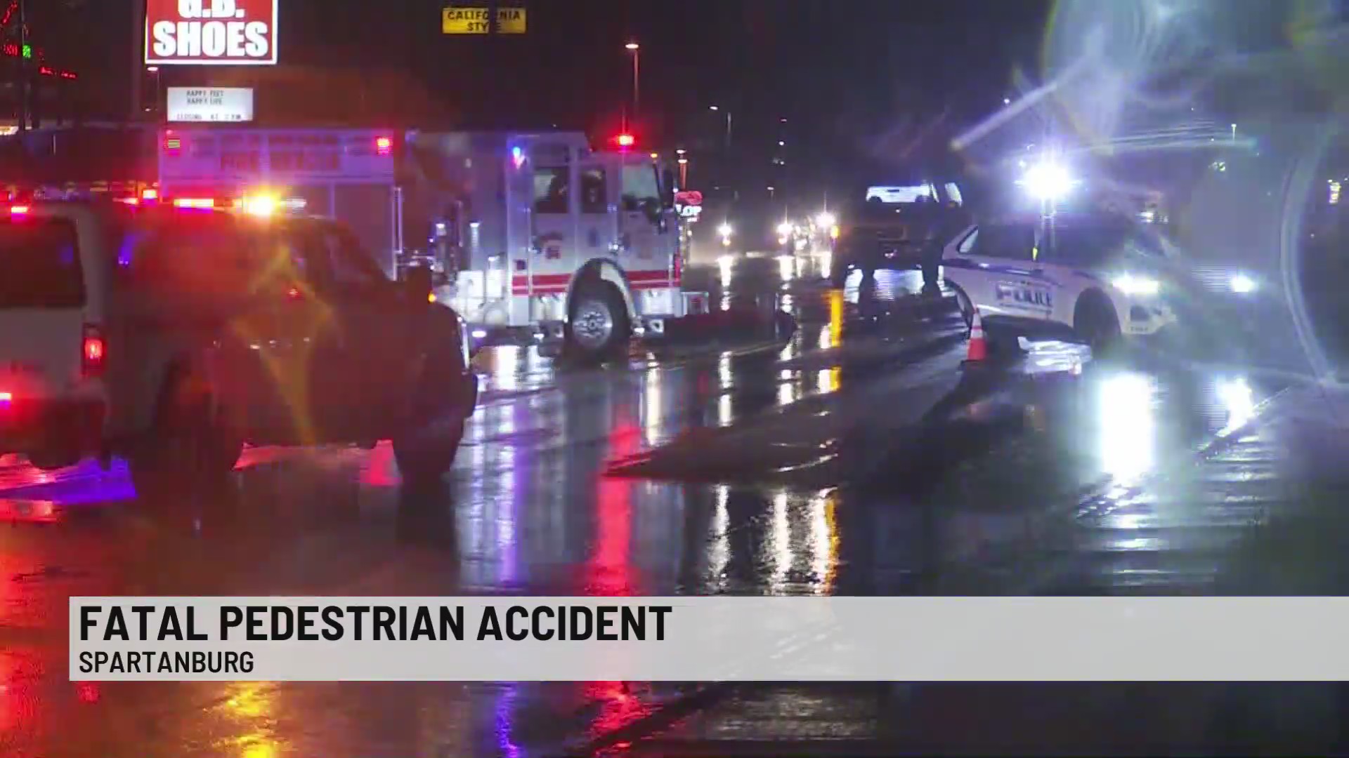 Pedestrian killed in Spartanburg crash – WSPA 7NEWS