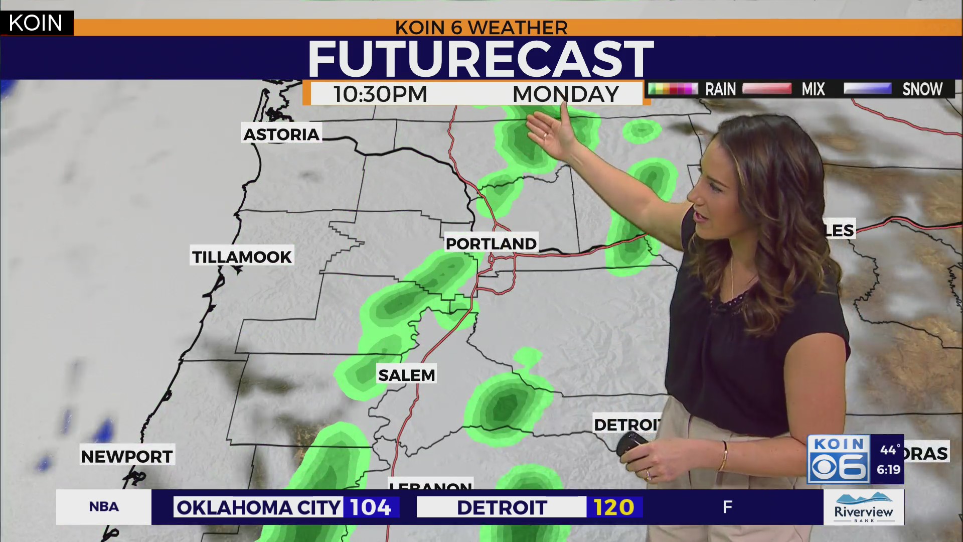 Weather forecast: Mainly dry and mild start to the week in Portland ...
