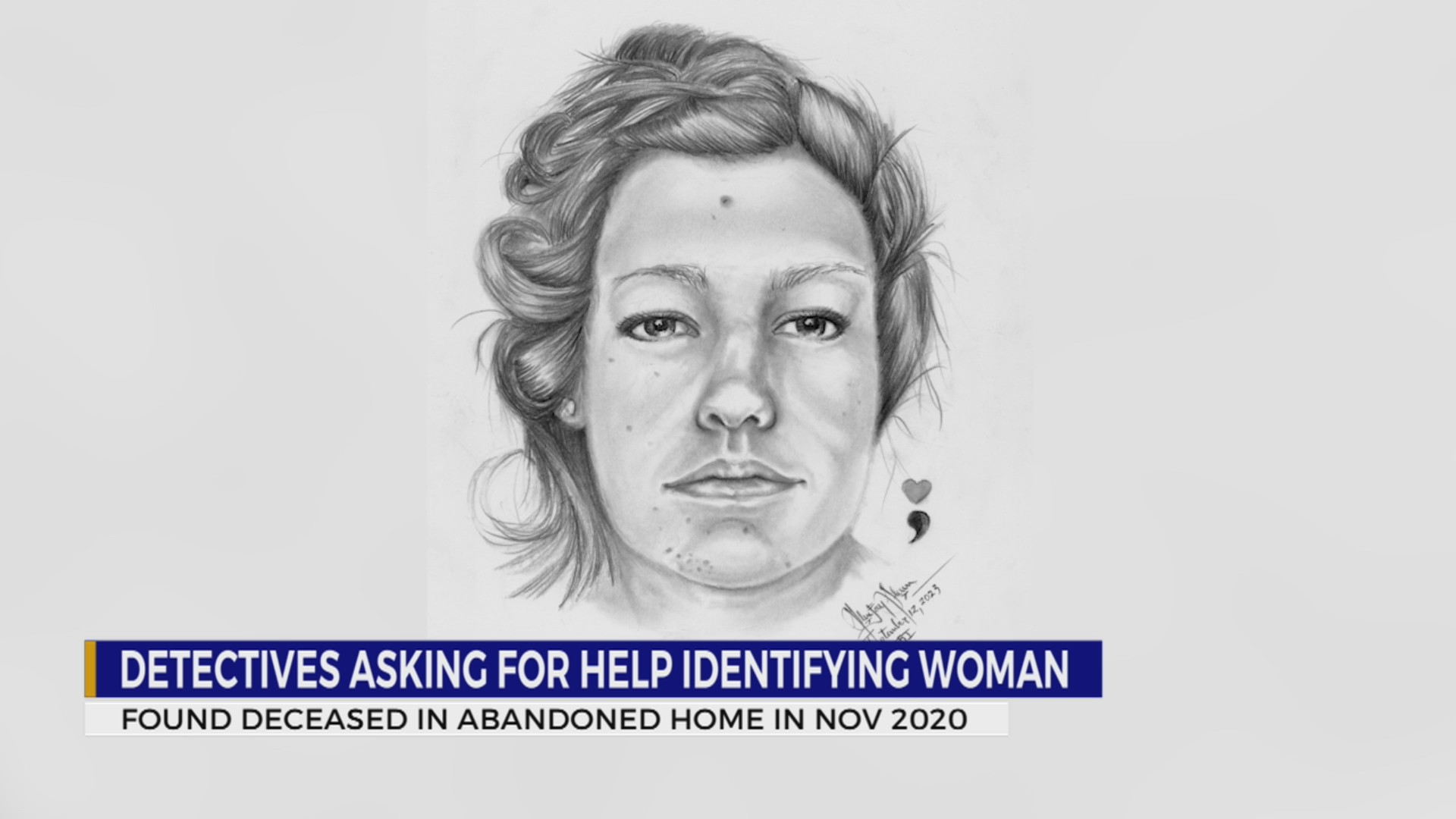 Metro police share sketch of unknown woman found dead in house – WKRN ...