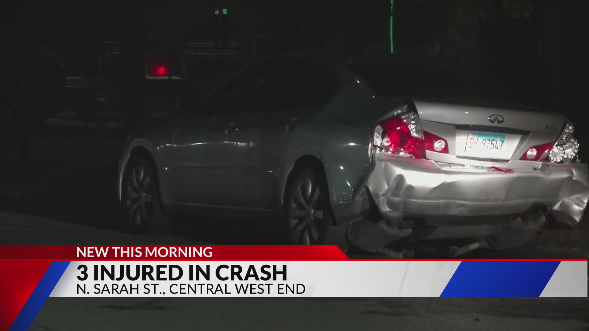 3 people injured in overnight Central West End crash – FOX 2
