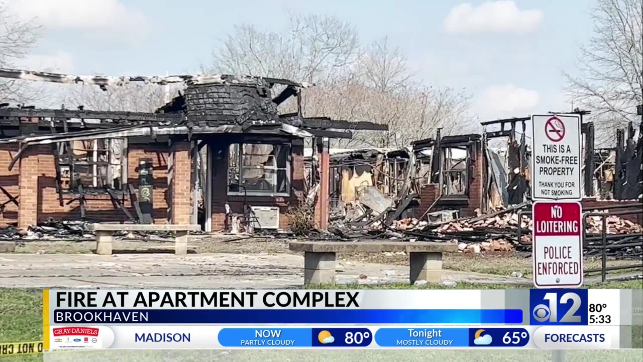 Crews respond to fire at Brookhaven apartment complex – WJTV