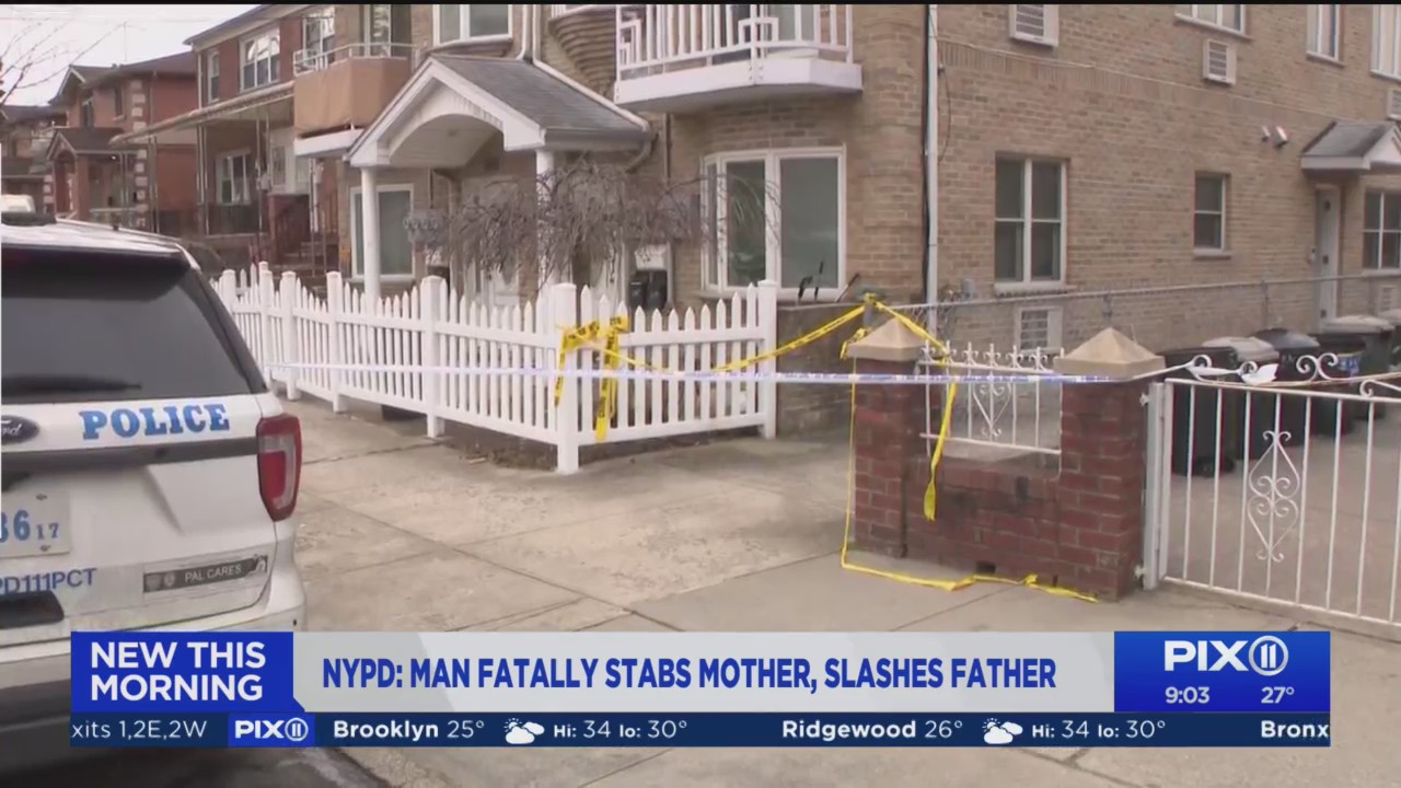 Son charged in stabbing death of Queens mom: NYPD – PIX11