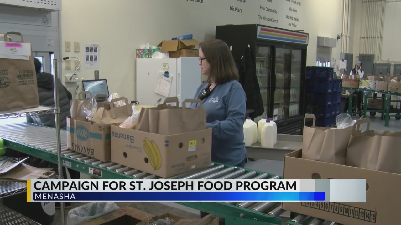 Campaign for St. Joseph Food Program – WFRV Local 5 – Green Bay, Appleton