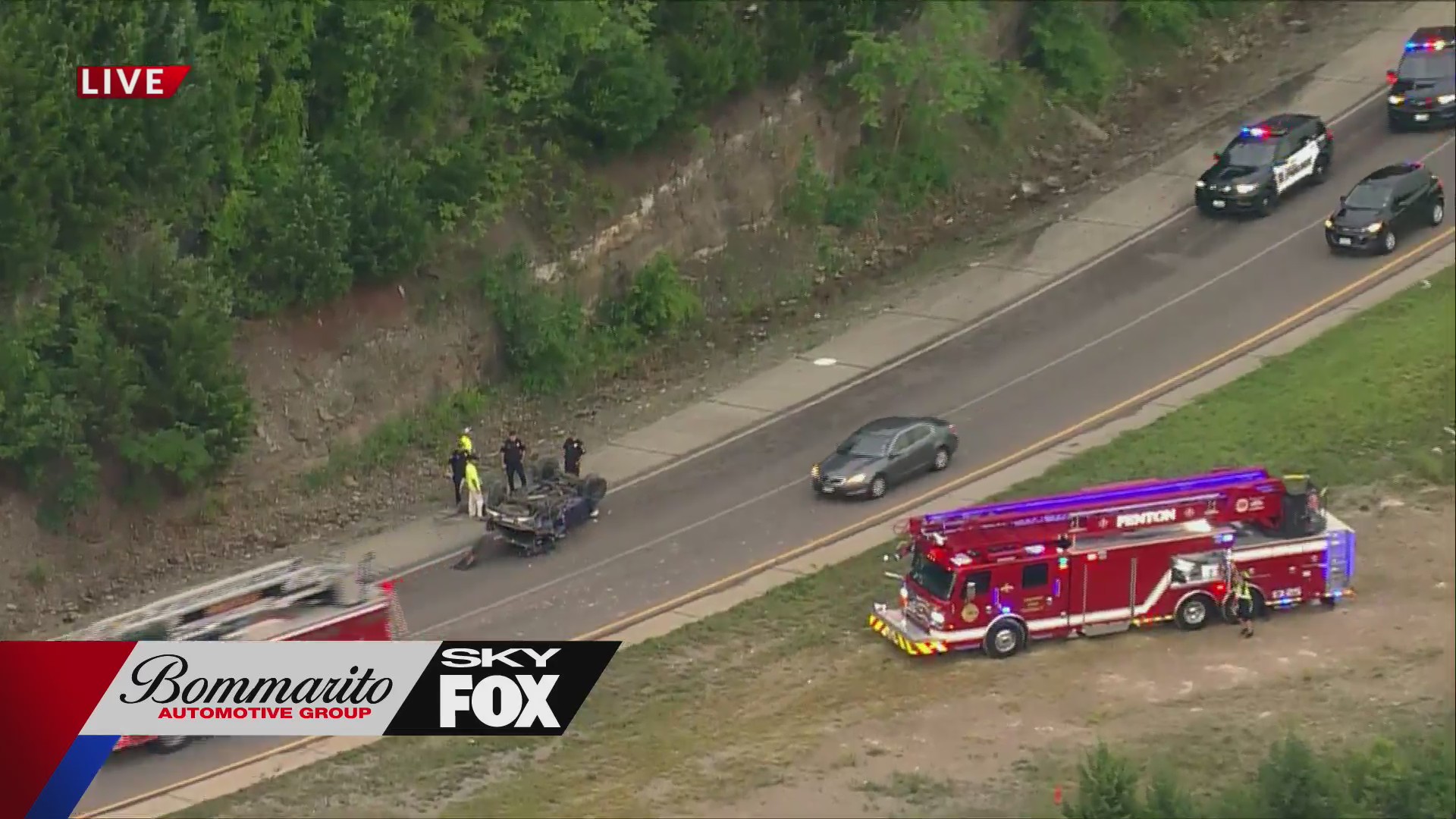 Crews responding to overturned car crash – FOX 2