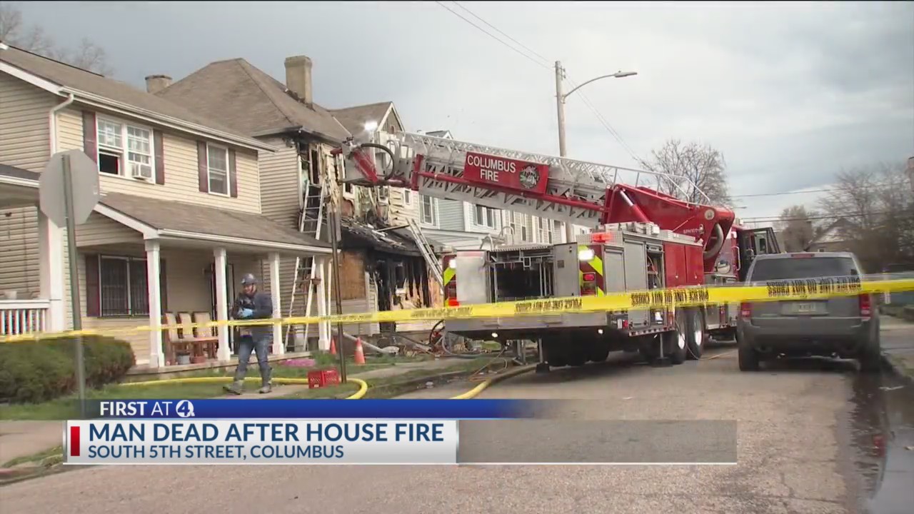 Man dead after fire in south Columbus house – NBC4 WCMH-TV