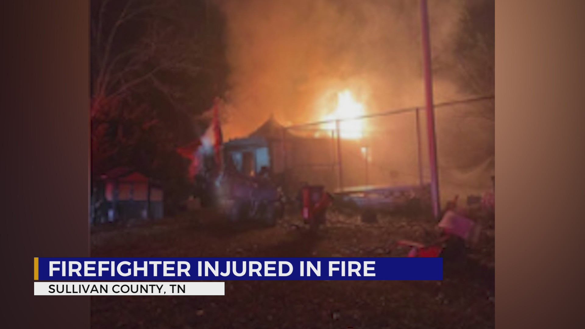 Firefighter injured in Sullivan County structure fire – WJHL | Tri ...