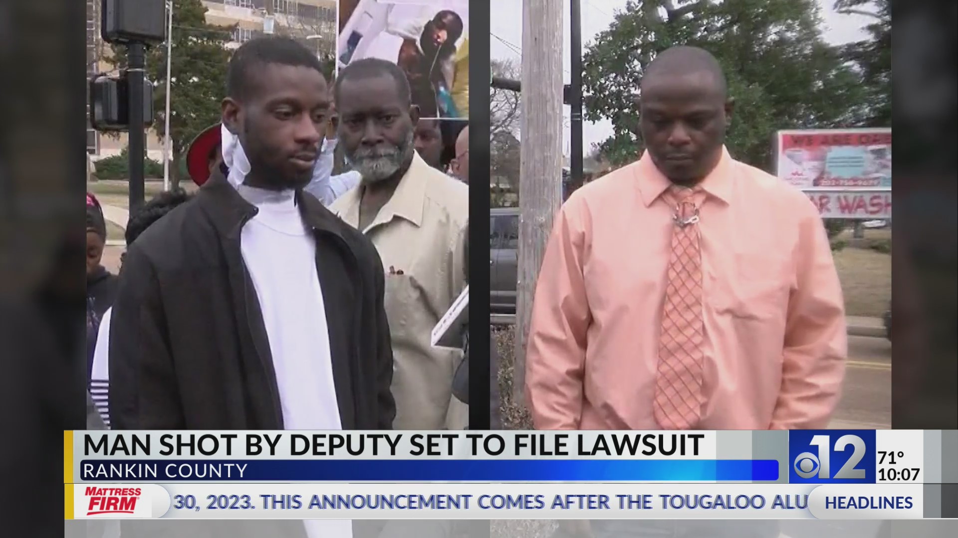 Black man shot in the mouth by Mississippi deputy to file federal civil ...