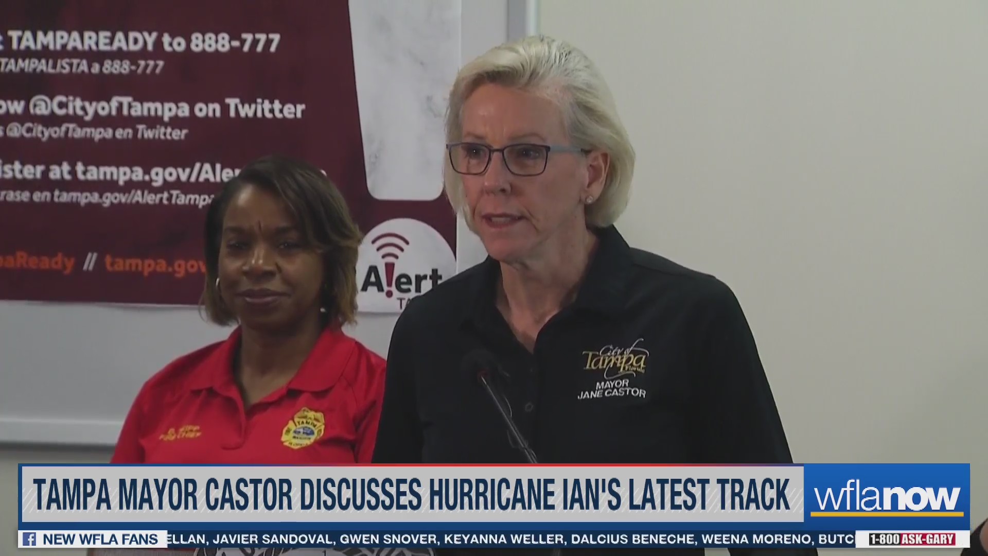 Tampa Mayor Castor on Ian: ‘This is not the time to stay’ – WFLA