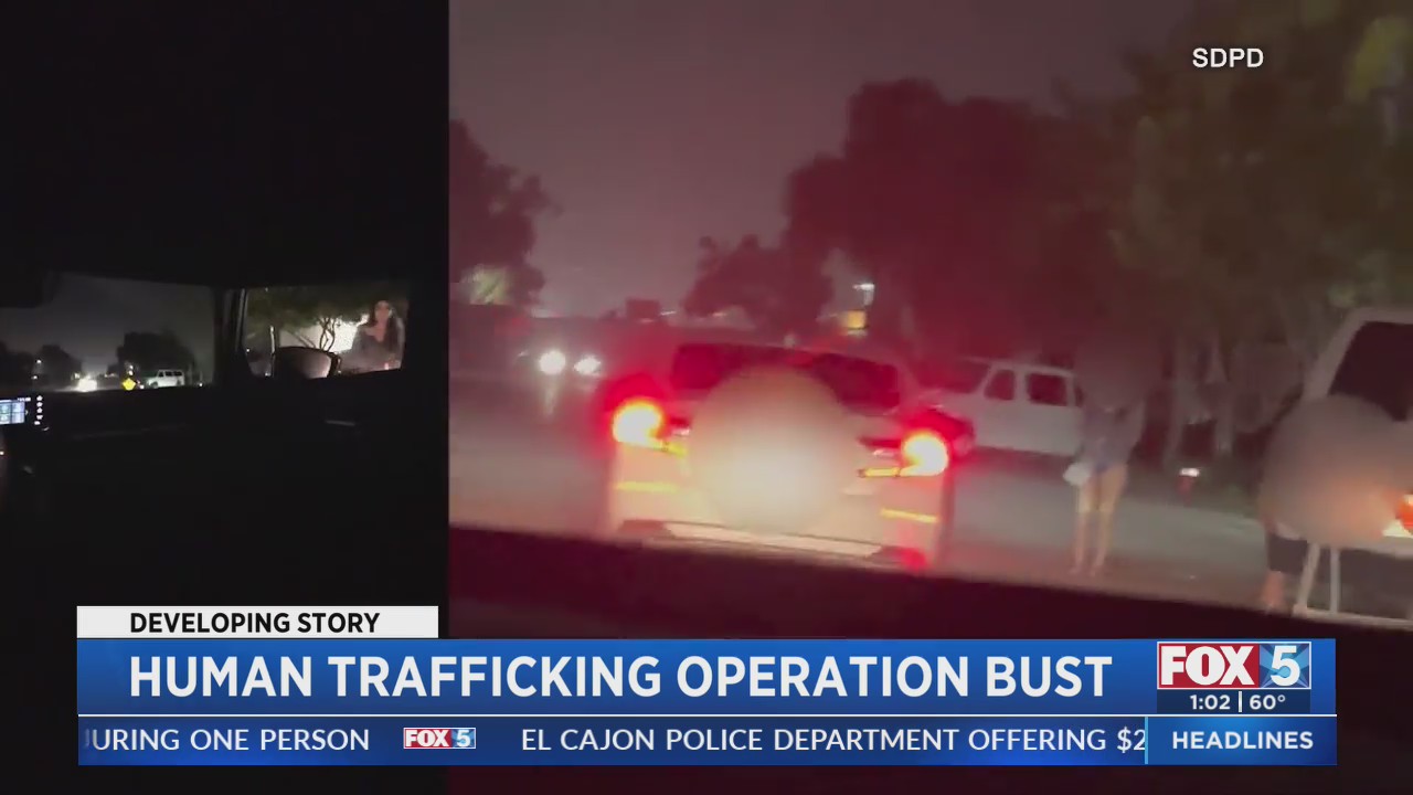 Human Trafficking Operation Bust – FOX 5 San Diego & KUSI News
