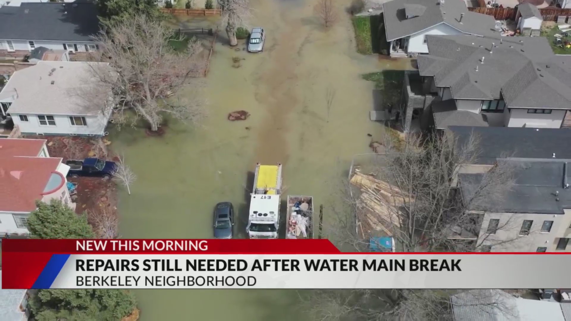 Repairs still needed after Berkeley water main break – FOX31 Denver