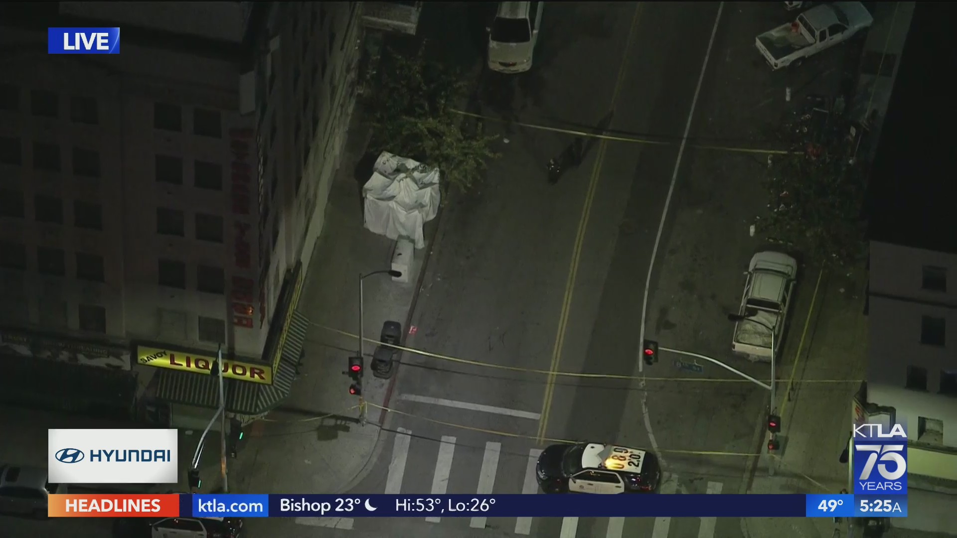 Man found fatally shot on Koreatown sidewalk – KTLA