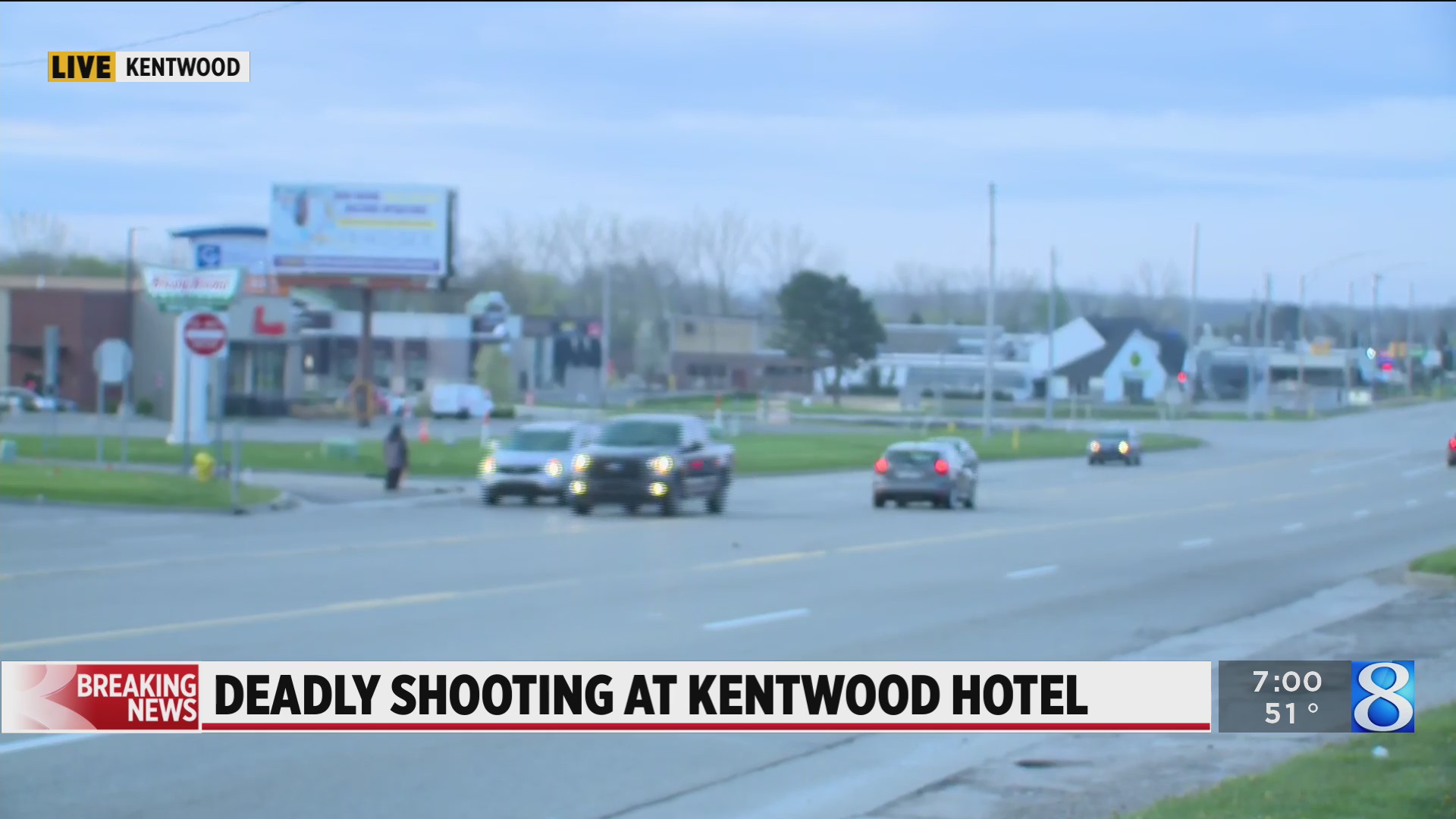 1 killed in shooting at Kentwood hotel