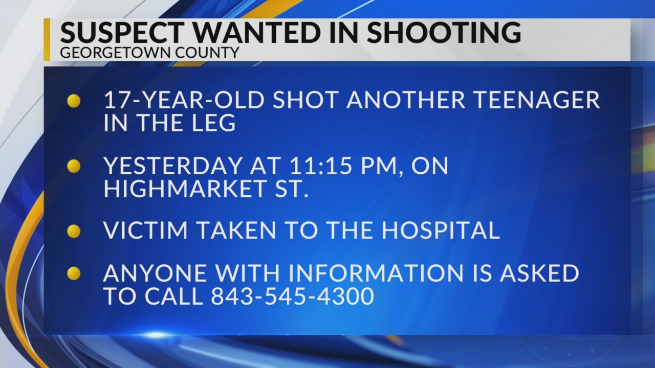 Police: 17-year-old wanted in Georgetown shooting – WBTW
