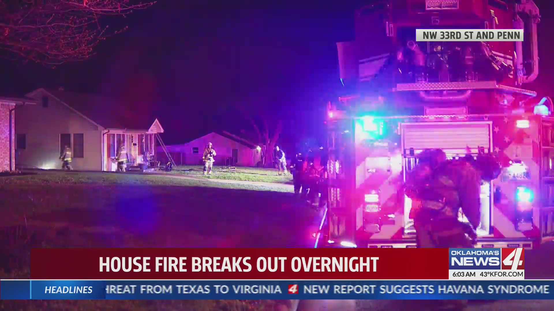 Crews knock down house fire in NW Oklahoma City – KFOR.com Oklahoma City