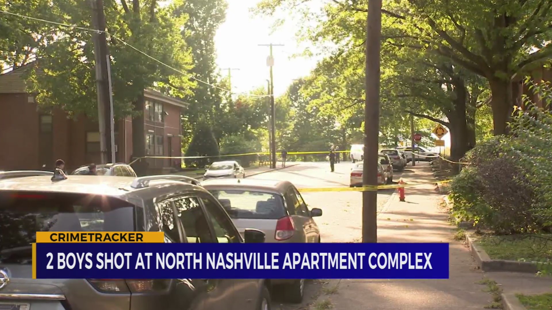 2 boys shot at North Nashville apartment complex – WKRN News 2