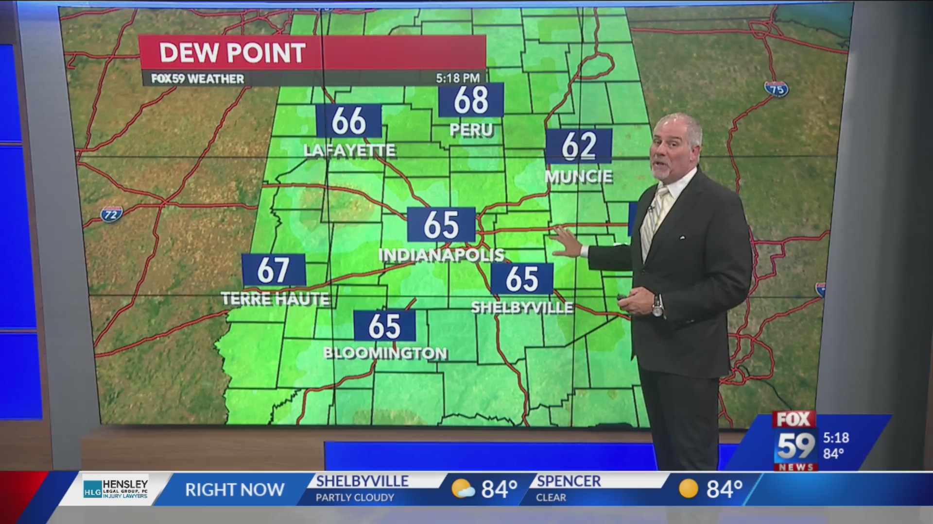 A rise in humidity and storm chances underway – Fox 59