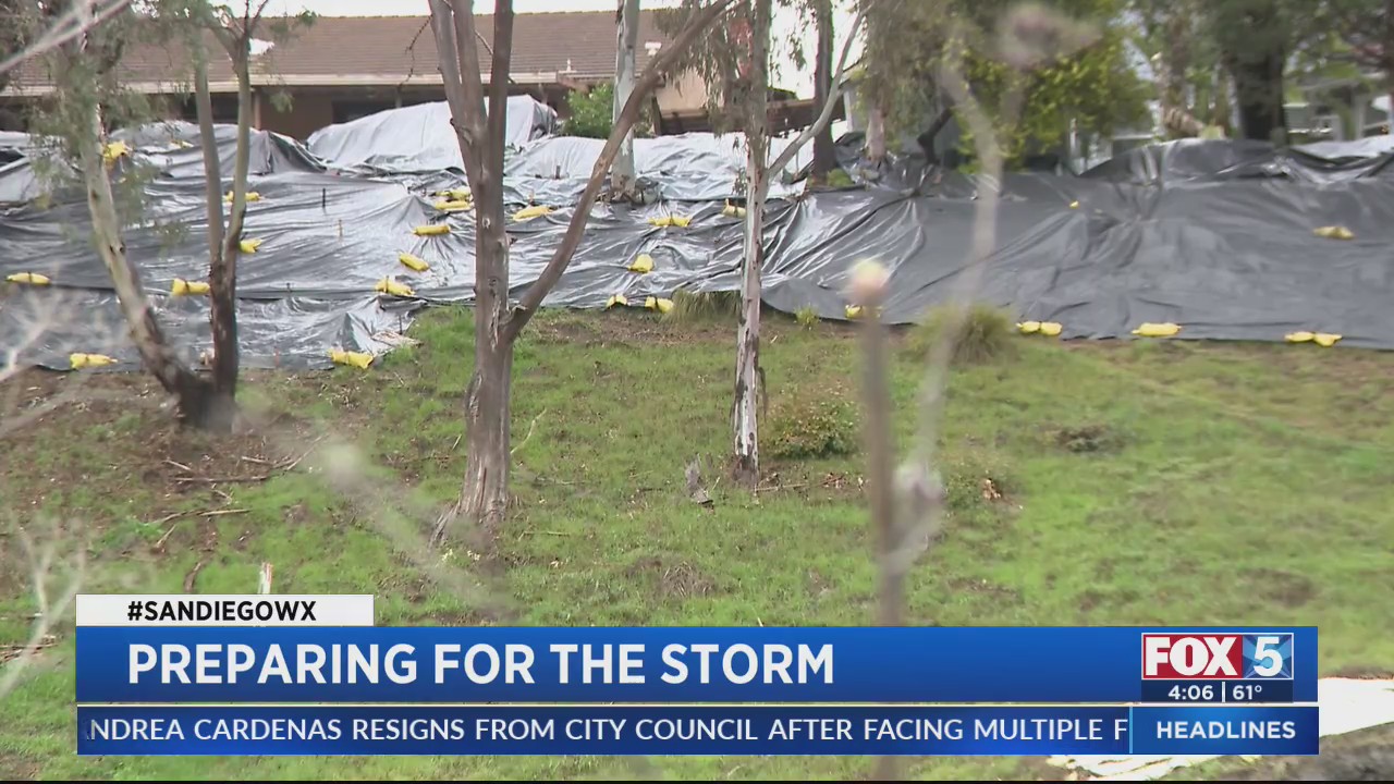 Carlsbad Homeowners Prepare For Impending Storm – FOX 5 San Diego ...