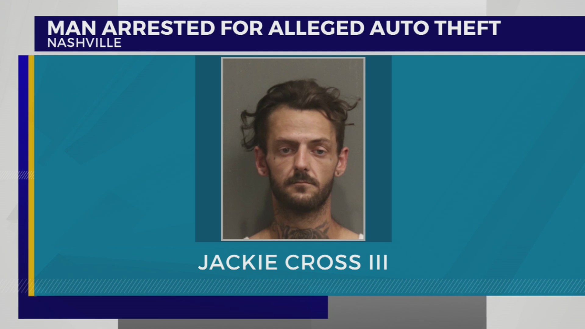 Man arrested for alleged auto theft – WKRN News 2