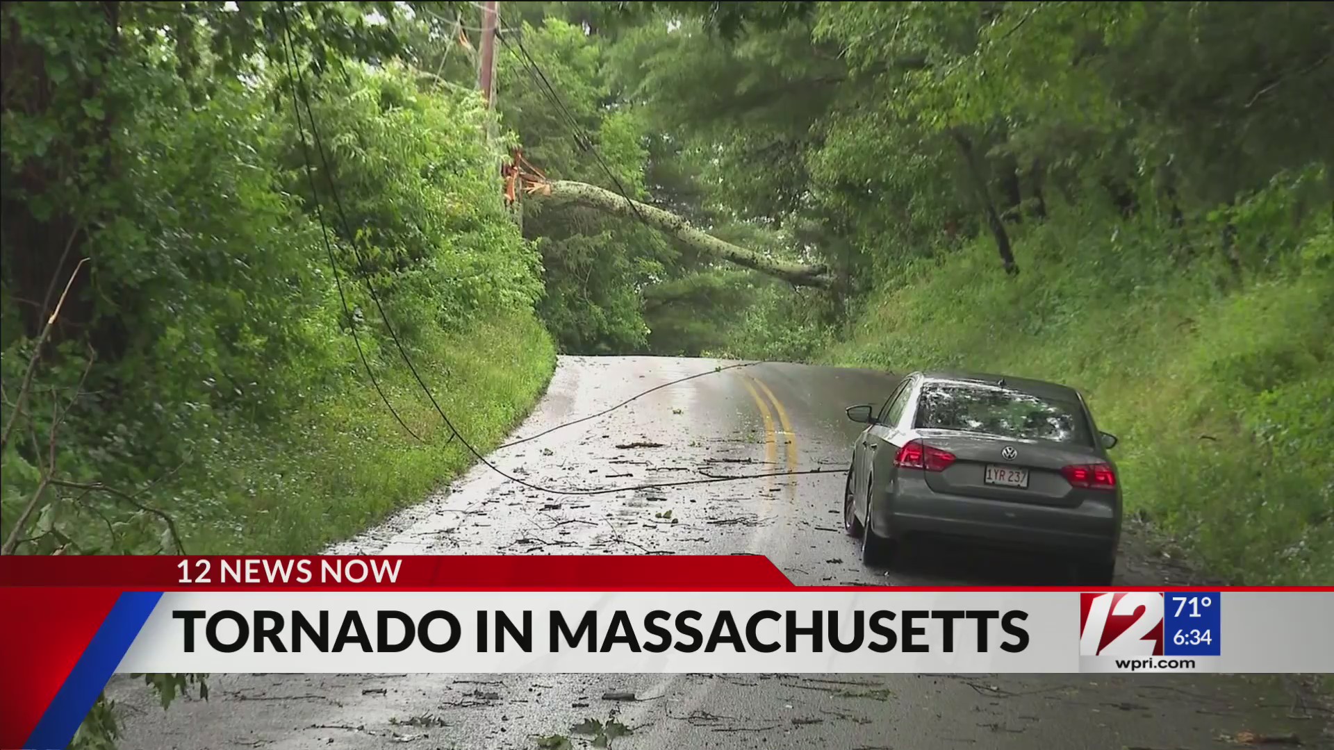 Tornado touches down in Massachusetts – WPRI.com