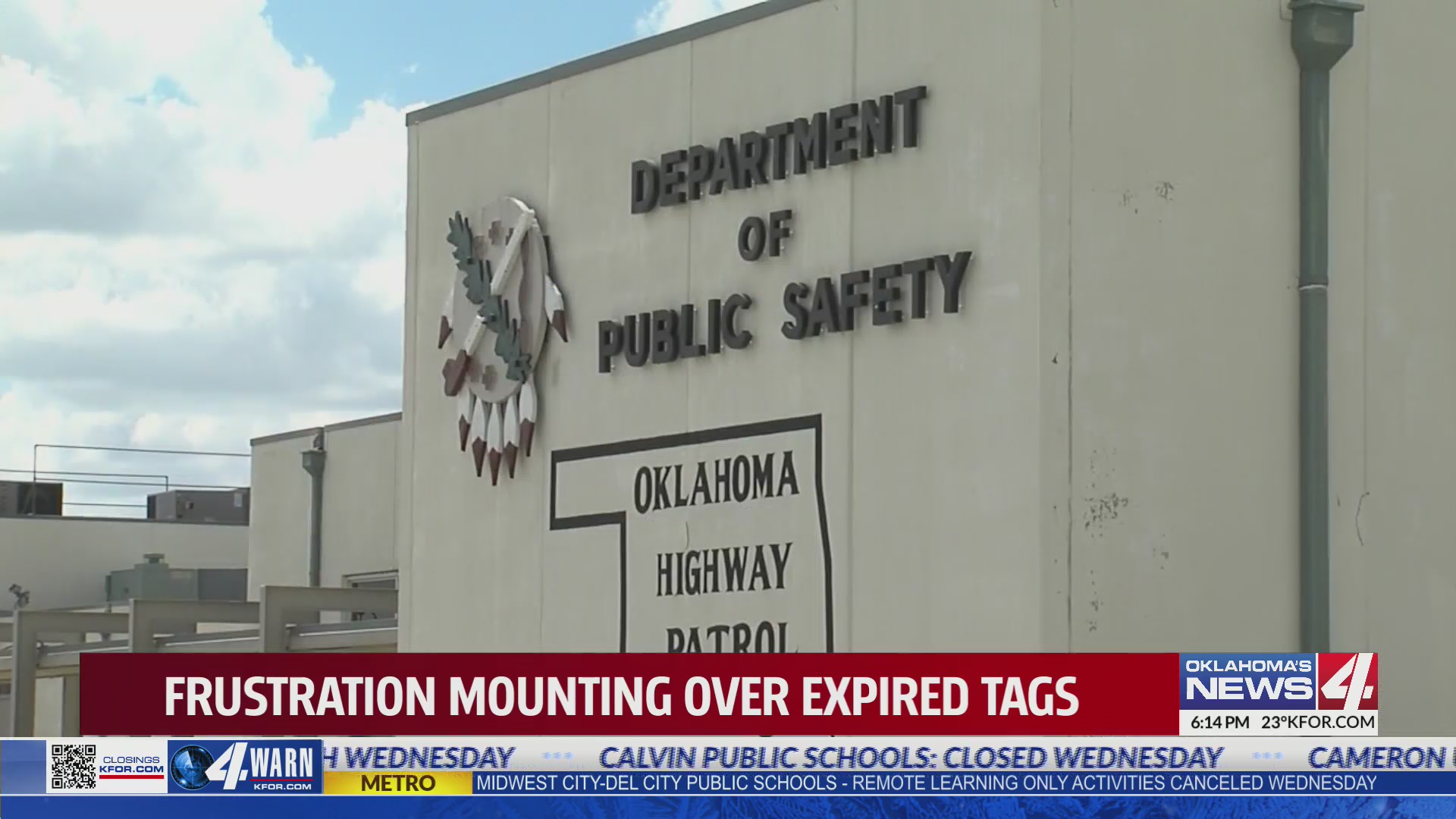 Frustration mounting over expired tags Oklahoma City