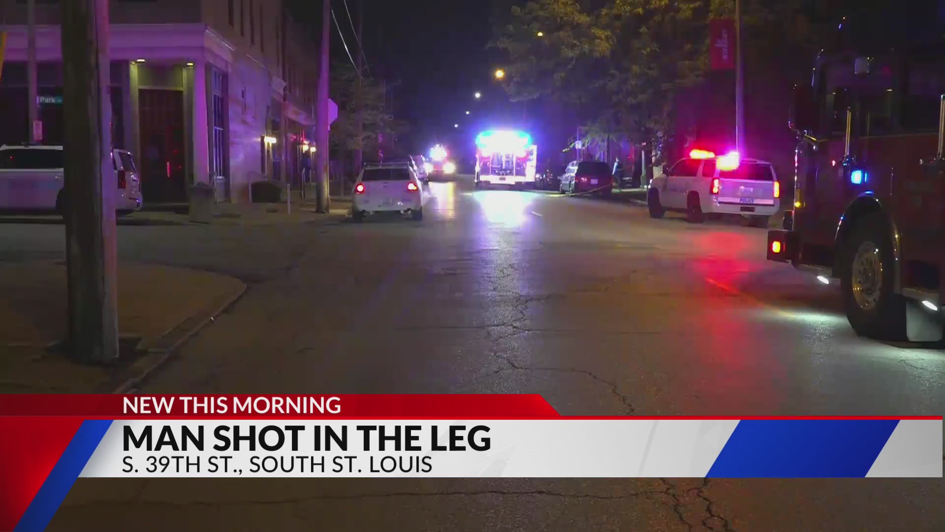 Man shot in the leg in south St. Louis – FOX 2