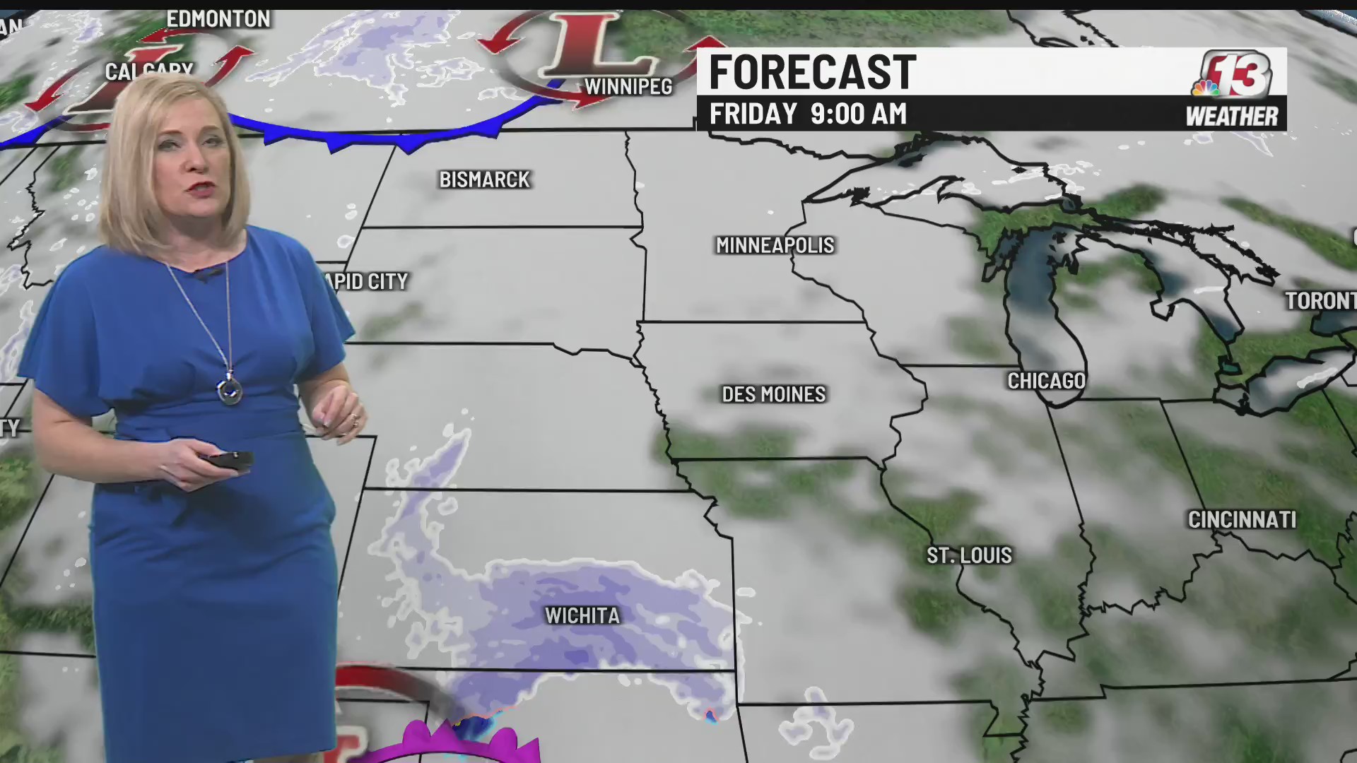 Friday Early Morning Weather Forecast