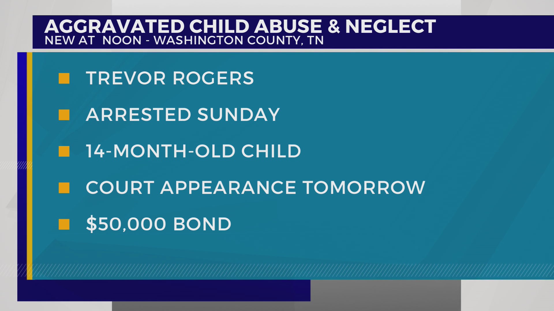 Johnson City man charged with child abuse, neglect – WJHL | Tri-Cities ...