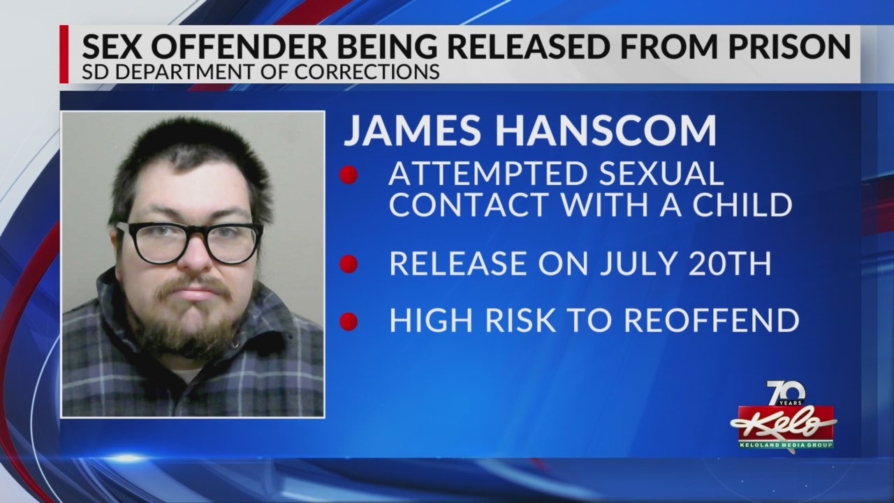 DOC notice of high-risk inmate release – KELOLAND.com