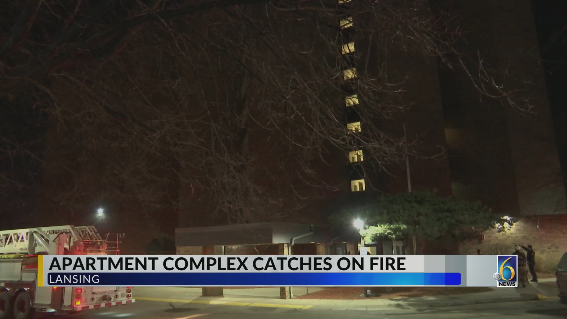 Apartment complex catches on fire – WLNS 6 News
