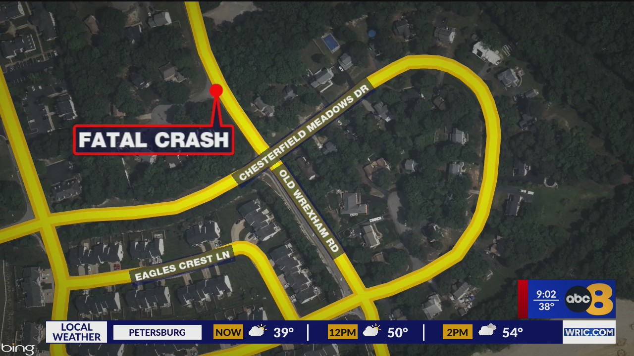 Two killed in single-vehicle Chesterfield County crash – WRIC ABC 8News