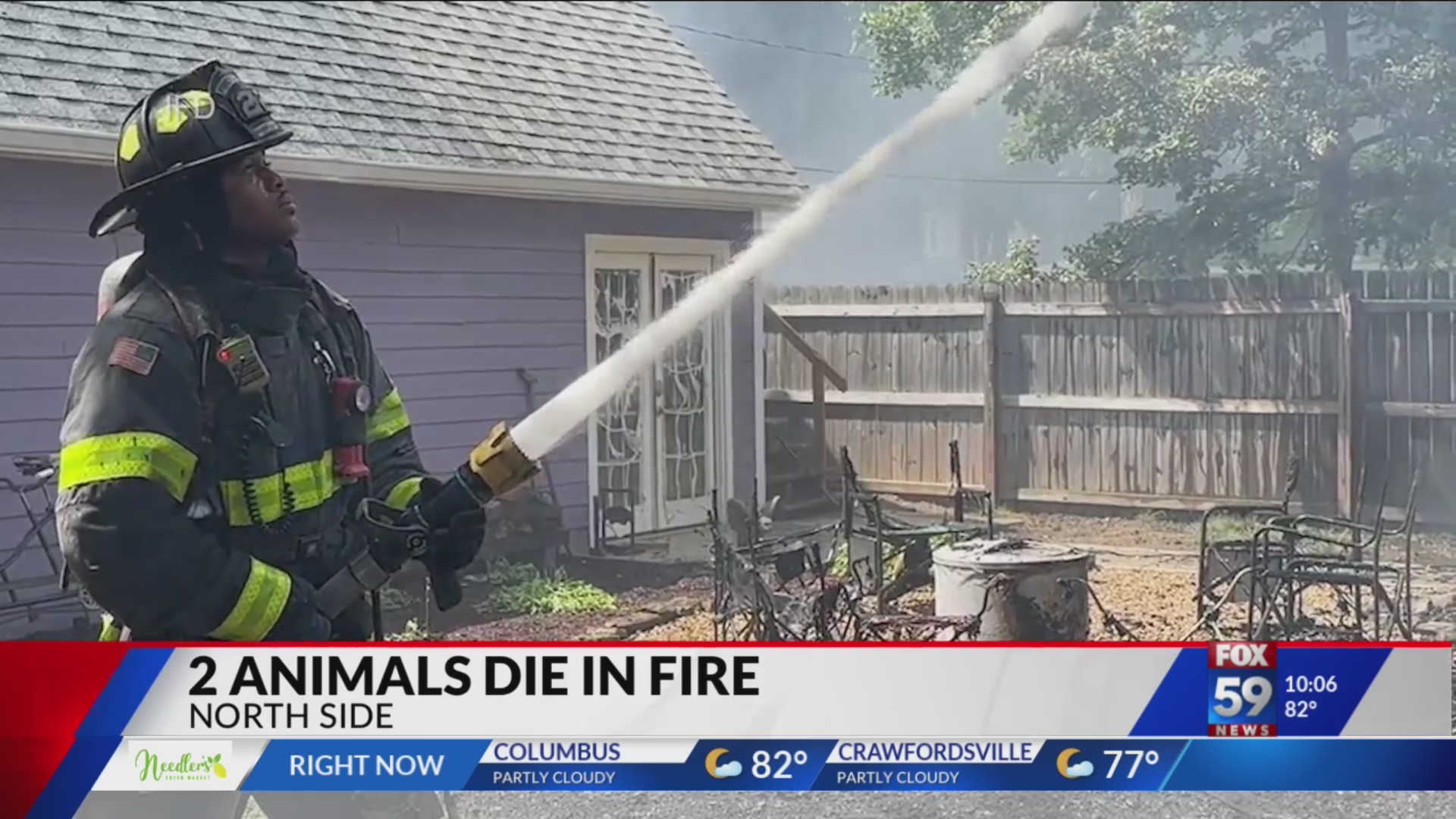 Two pets dead, family displaced after Indy house fire – Fox 59