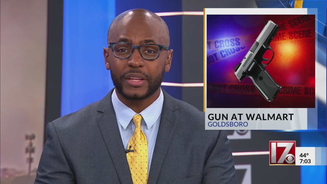 Man takes gun into Walmart, threatens shoppers in Goldsboro, police say