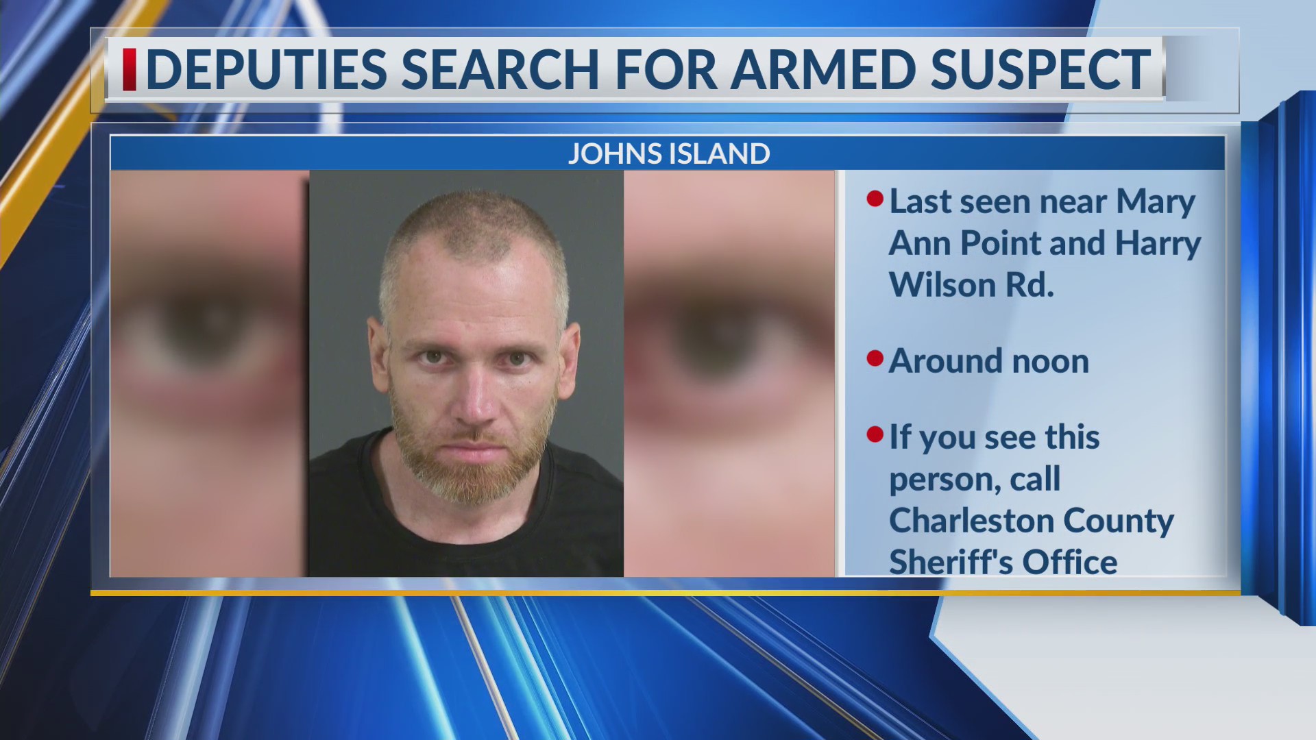 CCSO looking for suspect in Johns Island shooting WCBD News 2