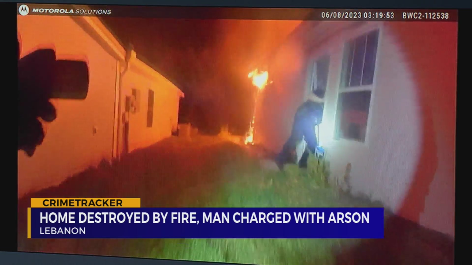 TN home destroyed by fire, man charged with arson – WKRN News 2